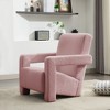 Hyleory 29.1'' Modern Accent Chair, Upholstered Lamb Fleece Adirondack Armchair for Living Room Makeup Room Bedroom - 4 of 4