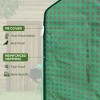 Set of 2 Model 01-0472 Walk-in Greenhouse Cover Replacements, 55" x 56.25" x 74.75" Reinforced Anti-Tear PE Hot House Covers - 4 of 4
