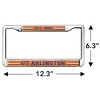 Texas at Arlington School Logo Full Size Standard License Plate Metal Frame - 4 of 4