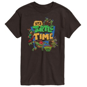 Men's - Teenage Mutant Ninja Turtles Mutant Mayhem - Its Turtle Time Short Sleeve Graphic T-Shirt - 1 of 3