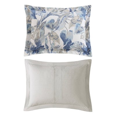 Tommy Bahama Queen 4pc Raw Coast Comforter Set Blue - Tommy Bahama: Bedding, Reversible, OEKO-TEX Certified — фото 8