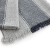 Aventura Clothing Women's Wide Stripe Shawl - Grey, One Size Fits Most - 3 of 4