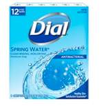 Dial Antibacterial Deodorant Spring Water Bar Soap - 12pk - 4oz each