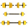 33 Lbs Pe Sand Filled Dumbbell Set -  (Without Handles),Strength exercise /Muscle group exercise - 3 of 4