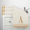 Avanti Linens IVR/GLD Monogram 3-Piece Towel Set - 2 of 3