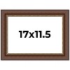 PosterPalooza | Traditional Brown Picture Frame - UV Acrylic, Backing Board, Hanging Hardware Included - 2 of 4