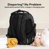 KeaBabies Diaper Bag Backpack Comes with Portable Changing Pad, Baby Bag for Mom, Baby Travel Essential - 4 of 4