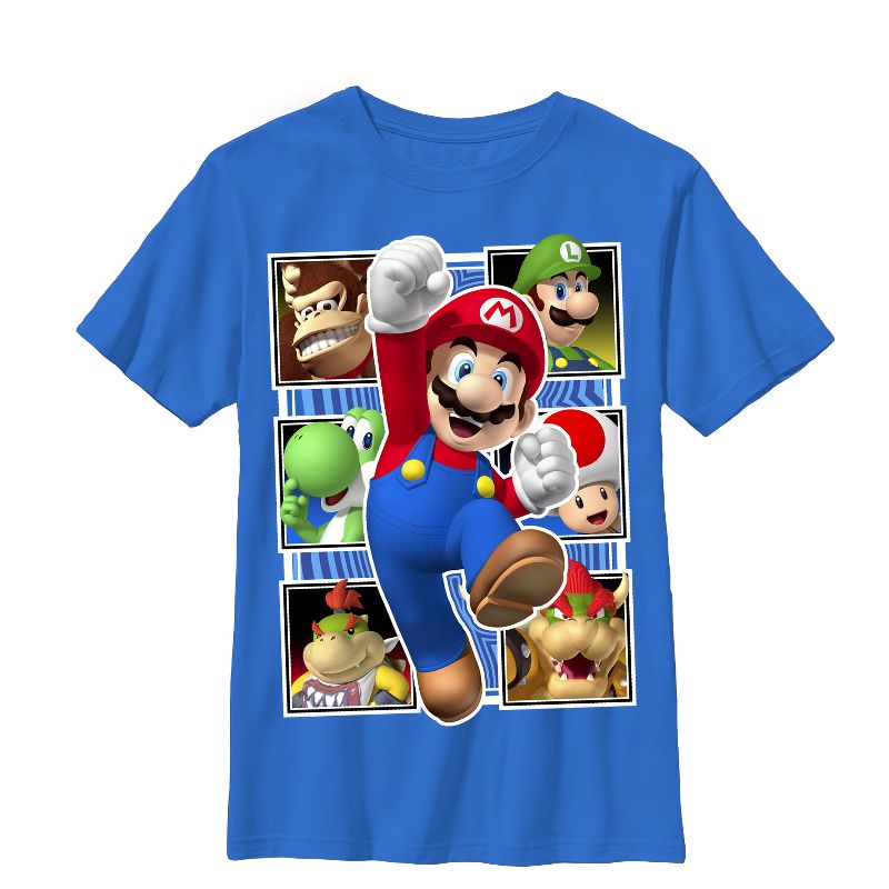 Boy's Nintendo Mario Number One T-Shirt, 1 of 5