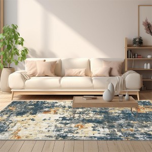 8x10 Area Rugs for Living Room Bedroom Non-Slip Washable Rugs Modern Abstract Large Area Rug - 1 of 4