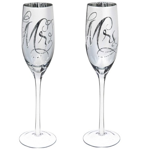 Libbey Signature Greenwich Champagne Flute Glasses, 8.25-ounce, Set Of 4 :  Target