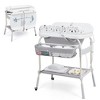 Baby Bathtub with Changing Table, Removable Bath Tub Unit w/Soft Cushion - 3 of 4