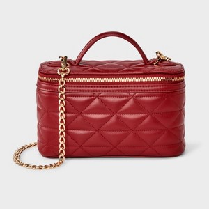 Quilted Vanity Crossbody Bag - A New Day™ - 1 of 4