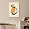 Art Remedy Cordless Contemporary Shapes Abstract Wall Art Unframed - 2 of 4