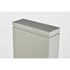 Elegant Lighting Raine Integrated LED wall sconce in silver - 4 of 4