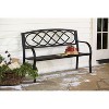 Evergreen Celtic Knot Garden Bench - 2 of 4
