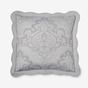 BrylaneHome Amelia Euro Sham - Euro, Grey - 1 of 3