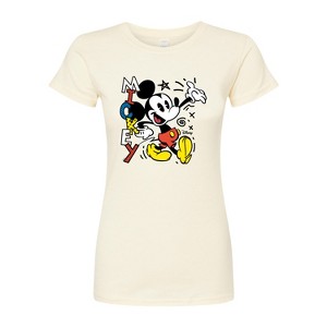 Women's - Disney - Mickey Pop Fitted Graphic T-Shirt - 1 of 2