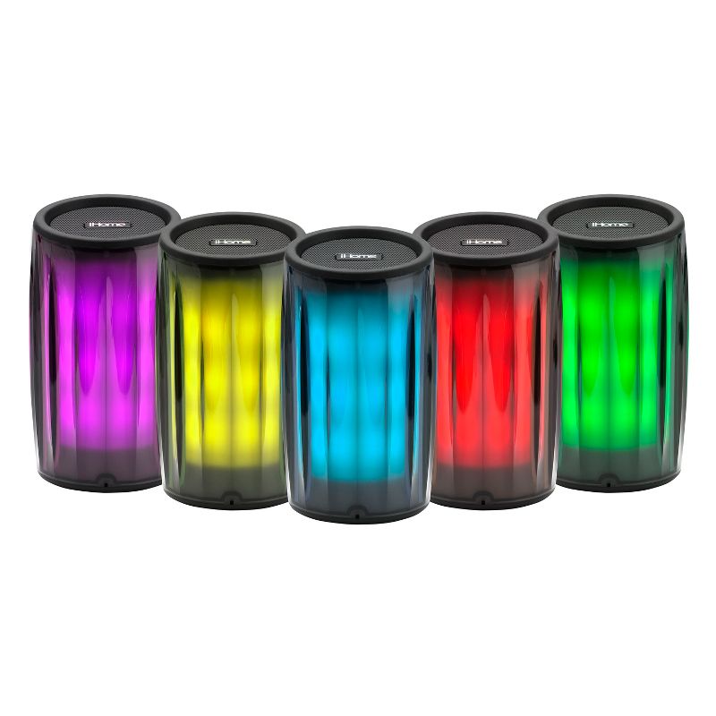 iHome PLAYGLOW Rechargeable Color Changing Bluetooth Speaker, 3 of 9