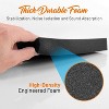 Pyle Monitor Speaker Risers - Acoustic Sound Isolation Platforms, High-Density Foam (PSI03X2) - 4 of 4