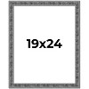 PosterPalooza | Distressed Black Picture Frame - UV Acrylic, Foam Board Backing, Hanging Hardware - 2 of 4