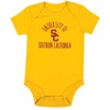 NCAA USC Trojans Infant Boys' Short Sleeve 3pk Bodysuit Set - image 3 of 4