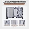ZACHVO 20-Inch Carry-On Luggage, 22x14x9 Airline Approved Expandable PC Hardshell Suitcase with Spinner Wheels and TSA Lock - 4 of 4