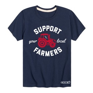Boys' - Case IH - Support Your Local Farmers Short Sleeve Graphic T-Shirt - 1 of 3