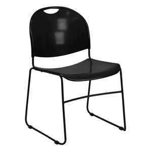 Riverstone Furniture Collection Stack Chair Frame Black