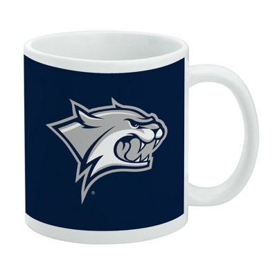 UNH Primary Logo Ceramic Coffee Mug Novelty Gift Mugs for Coffee Tea and Hot Drinks 11oz White