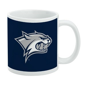 UNH Primary Logo Ceramic Coffee Mug Novelty Gift Mugs for Coffee Tea and Hot Drinks 11oz White - 1 of 4