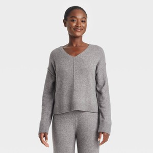 Women's Pullover Pajama Sweater - Auden™ - 1 of 3