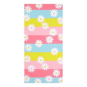 Unique Bargains Quick Drying Lightweight Swimming Travel Beach Towel 28" x 56" - 1 of 4