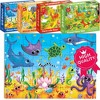 60 Piece Puzzles for Kids Ages 4-6 - 4 Jigsaw Puzzles for Toddlers 3-5 by - Animals Toys for Children 6-8-10 Year Old for Boys and Girls - 4 of 4
