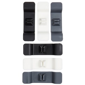 The Lakeside Collection Set of 6 Appliance Cord Organizers - 1 of 4