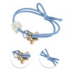 Unique Bargains Women's Fashion Cute Hair Ropes Sky Blue 8 Pcs - 3 of 3