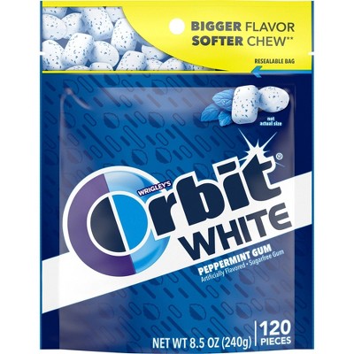 Orbit White Peppermint Gum - 8.5oz/120ct