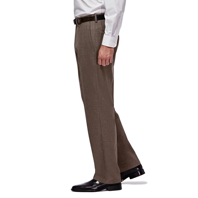 Haggar Men's J.M. Haggar Premium Stretch Classic Fit Flat Front Dress Pant, 2 of 5