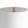 SAGEBROOK HOME 30" Stacking Orbs Marble Table Lamp Gold/White: UL Listed, Polyester Shade, Iron Body - 4 of 4