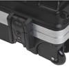 SKB vSeries 3611 Hard Case with Wheels, Travel Approved Rolling Transport for Microphone Stands, Drum Hardware and Equipment, Black - 3 of 4