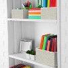 Sorbus Storage Baskets 4-Piece Set - Stackable Woven Basket Paper Rope Bin Boxes for Makeup, Office Supplies, Bedroom, Closet - 3 of 4