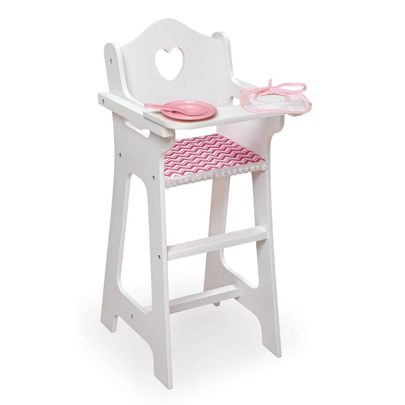 Badger Basket Doll High Chair with Accessories and Free Personalization Kit, 1 of 9
