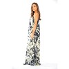 Riviera Sun Womens Maxi Dress  Tie Die Spaghetti Strap Long Sundress  Summer Dresses - 2 of 2