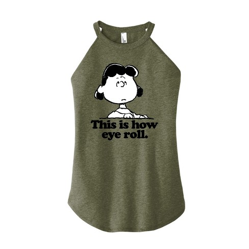 Women's - Peanuts -  Graphic High Neck Tank - image 1 of 4