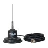 Tram® 300-Watt 26 MHz to 30 MHz 1-Piece Magnet-and-Coil-Housing Trucker CB Antenna Kit in Silver - 2 of 4