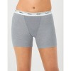 Hanes Originals Women's Mid-Thigh Boxer Brief Underwear, Breathable Stretch Cotton, 4-Pack - 3 of 4
