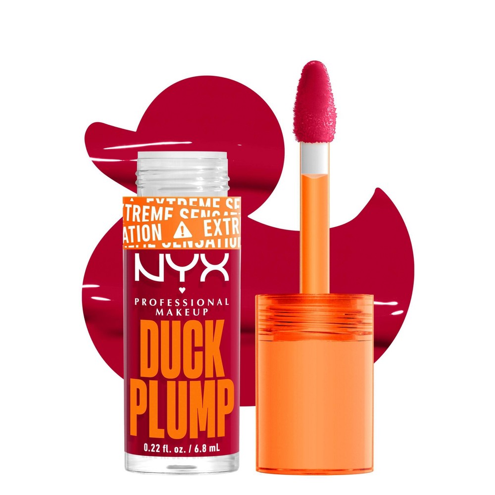 Photos - Lipstick & Lip Gloss NYX Professional Makeup Duck Plump High Pigment Plumping Lip Gloss - Hall 