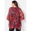 Catherines Women's Plus Size Seasonless Cascade Duster - 3 of 4