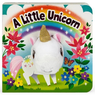 A Little Unicorn - (Finger Puppet Board Book) by  Brick Puffinton (Board Book)