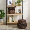 Rounded Square Chocolate Woven Basket with Lid - Threshold™ - 2 of 3