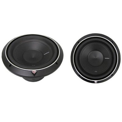 2) ROCKFORD FOSGATE P2D2-15 15" 1600W 2-Ohm Punch Series Car Audio Subwoofers